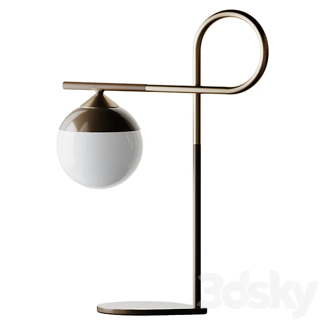 Node Talbe Lamp from CorteZari 3DModel