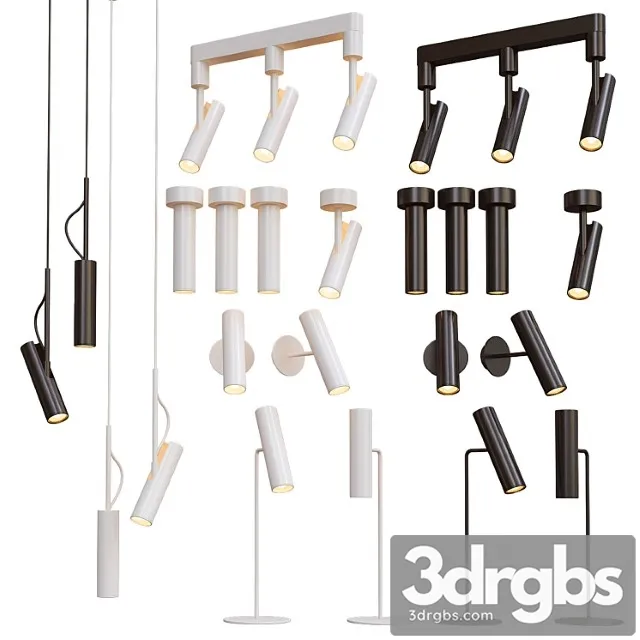 Nodrlux Lamp Collection 5 Types 3D Model Free