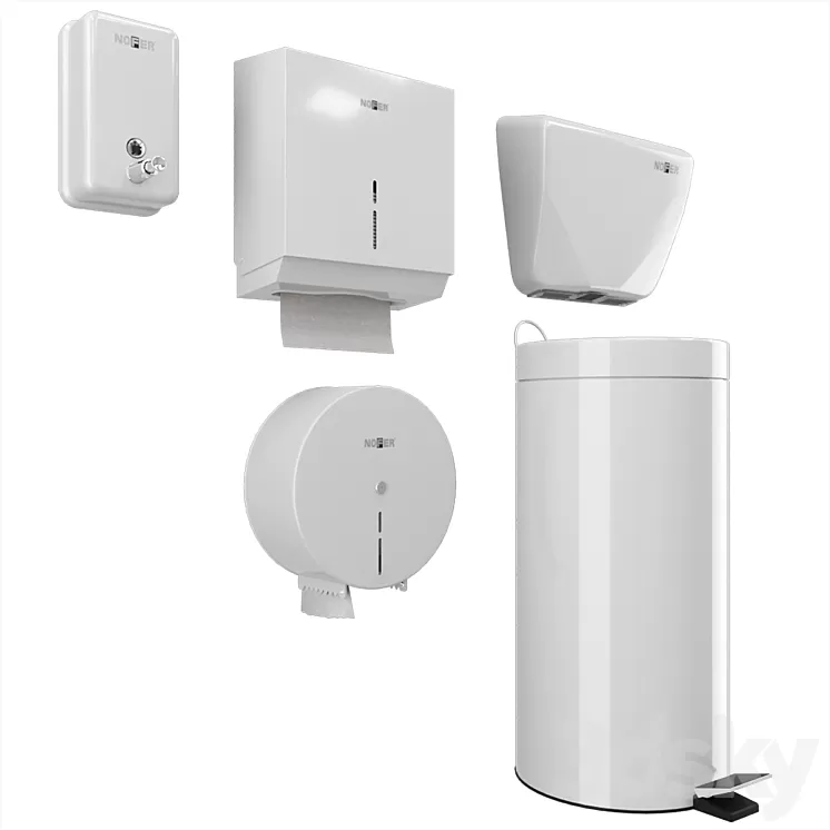 NOFER SETwhite # 15 3D Model