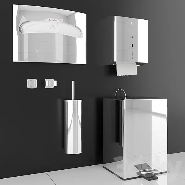 NOFER toiletSETgloss # 12 3D Model