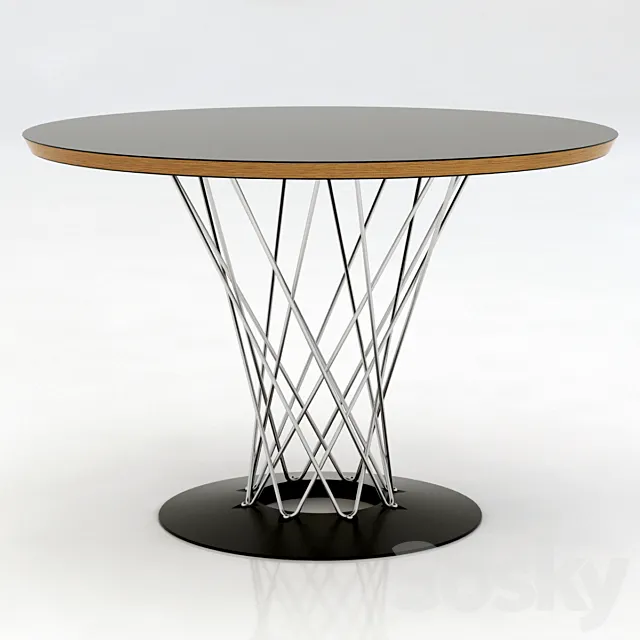 Noguchi circular table 3D Model