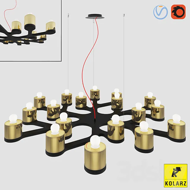 NOIDESIGN PRESENTED BY KOLARZ PARMELIA 3D Model