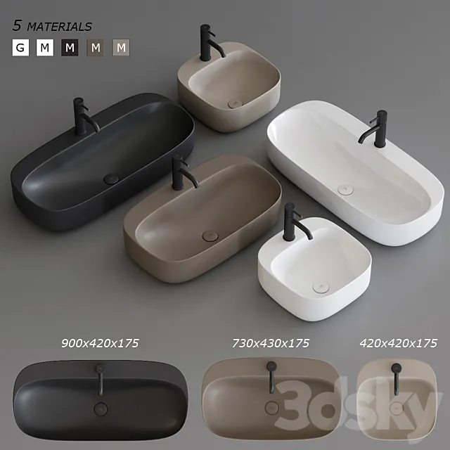Noken Arquitect Washbasin 3DModel