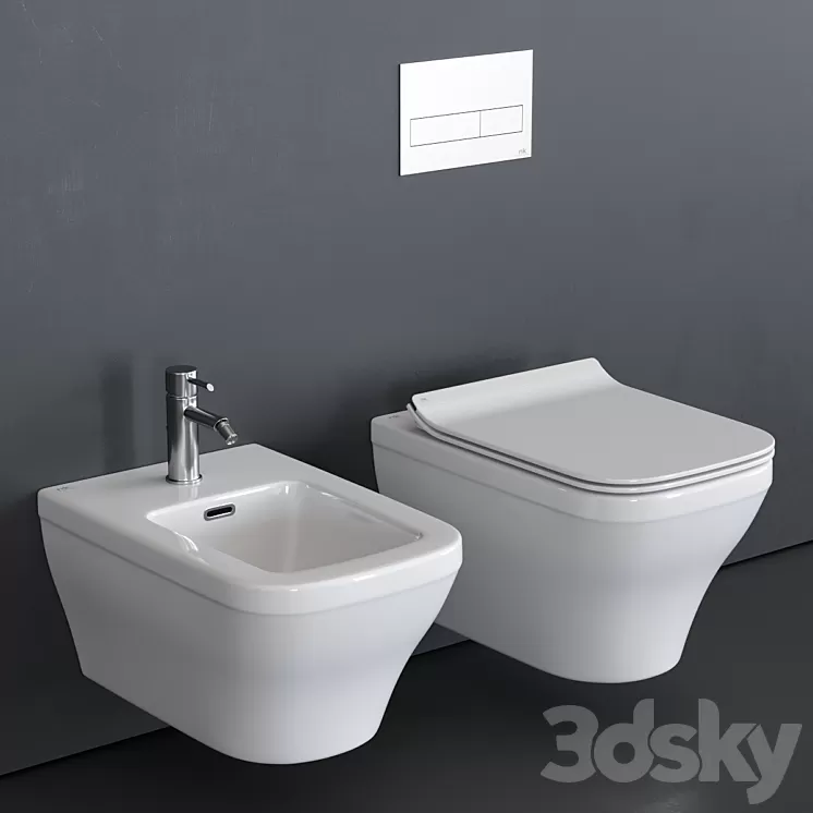 Noken Forma Wall-Hung WC 3D Model