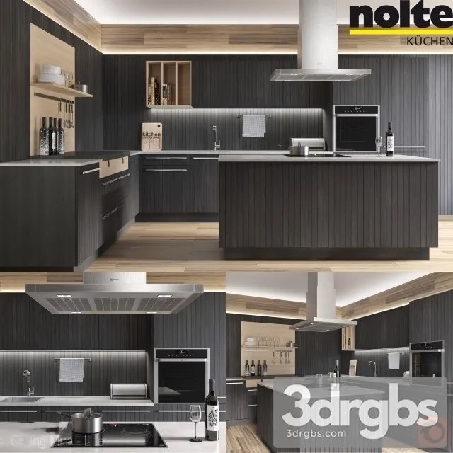 Nolte Neo Chalet Kitchen 3D Model Free