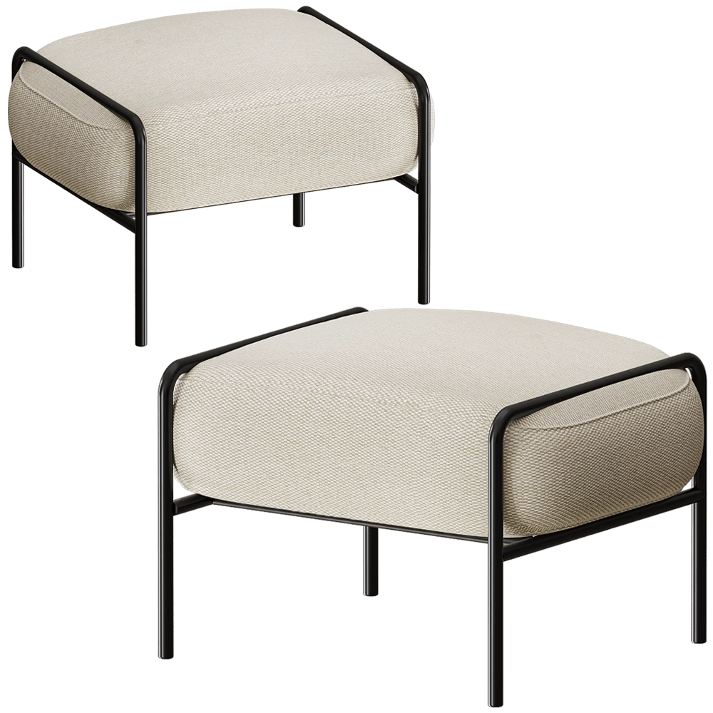 NOMA - Ottoman LAIME 3D Model