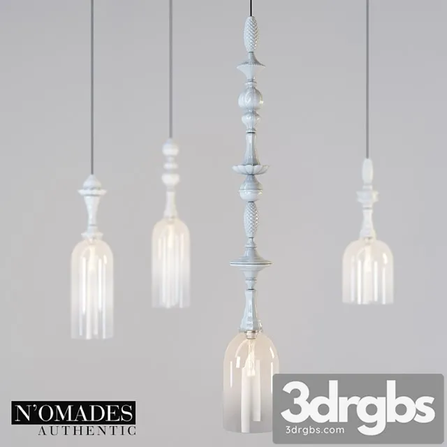 Nomades Authentic Ceilin Lights 3D Model Free