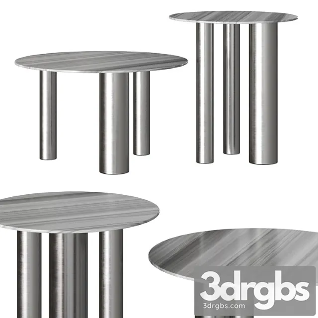 Noom brandt coffee tables 2 3D Model Free