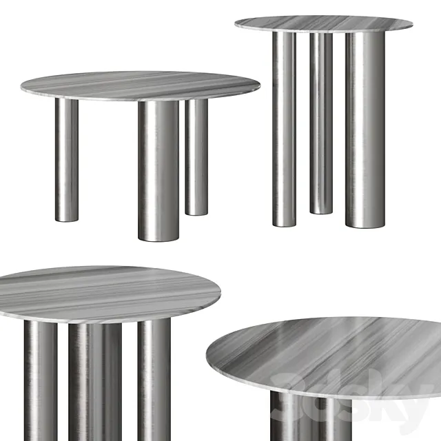 Noom Brandt Coffee Tables 3D Model
