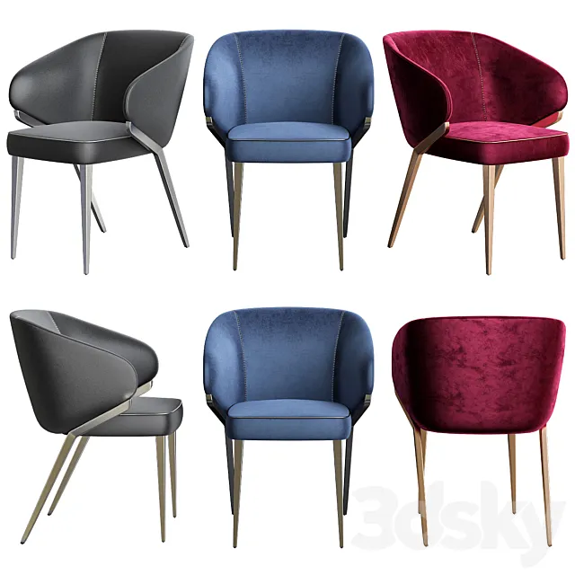 Nora chair by Bross 3DModel