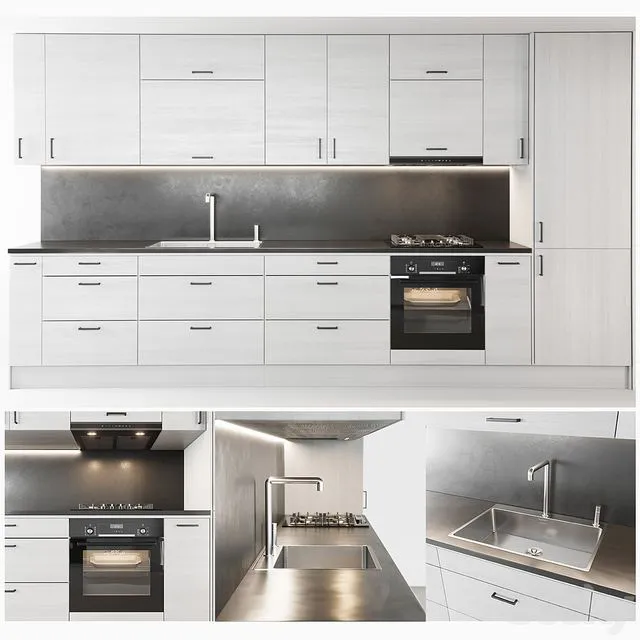 Nora kitchen 3D Model