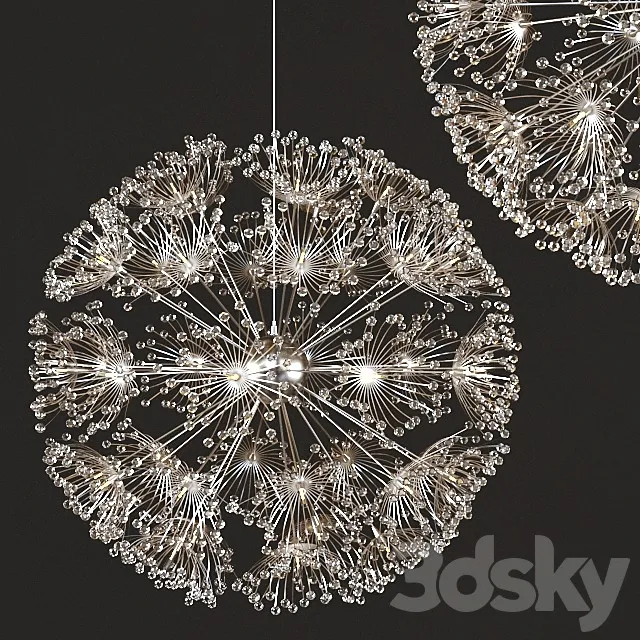 Norbic modern brief K9 crystal flower Free Download