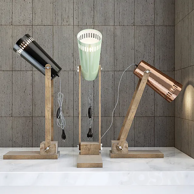 Nordal Table Lamp 15200 3D Model