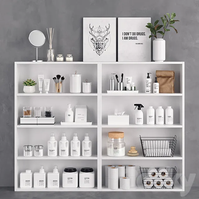 Nordic Bathroom Shelf Free Download