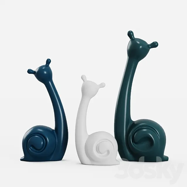 Nordic Ceramics Snail 3DModel