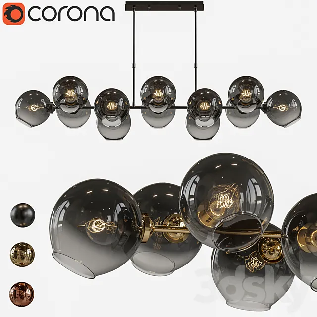 Nordic Droplight 3D Model