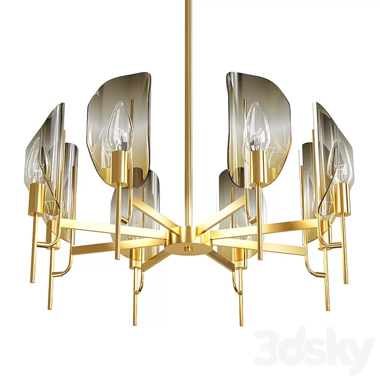 Nordic European LED Pendant Lamp 3D Model