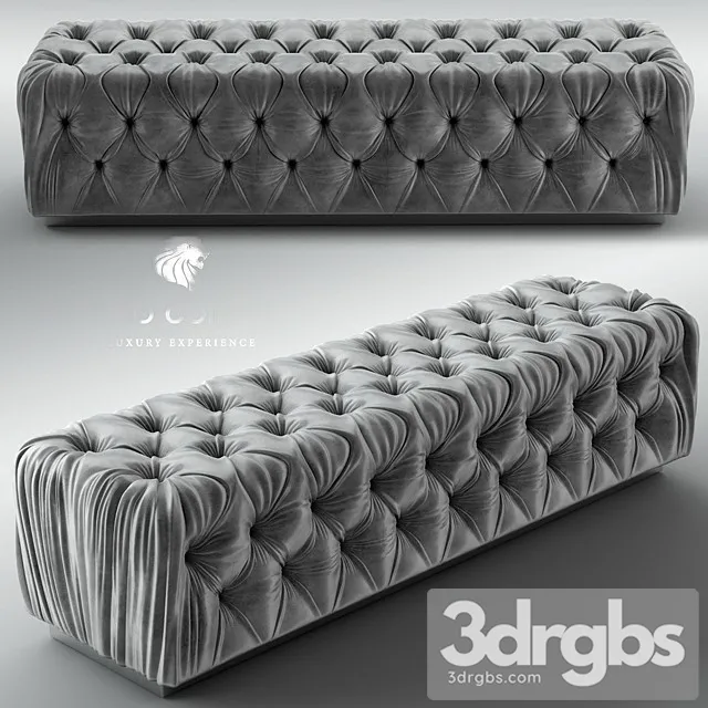 Nordic Minimalist Stools Modern Bench 3D Model Free