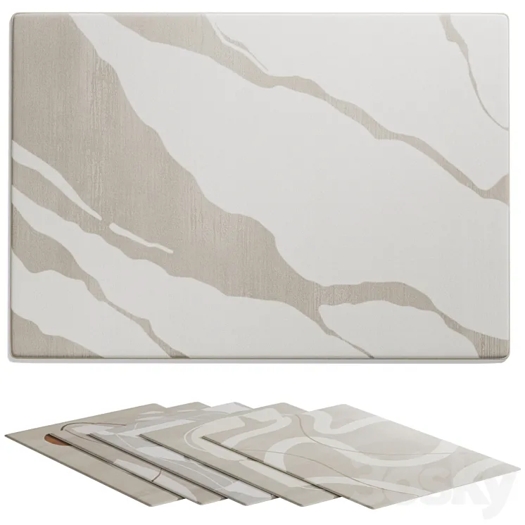 Nordic Wabi-sabi Carpet Set from Aliexpress 3D Model Free