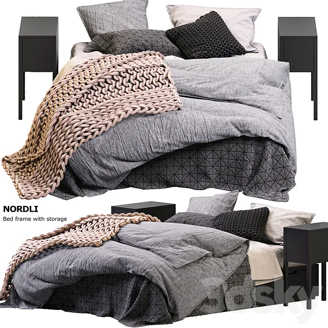 NORDLI ikea _ NORDLI Ikea 3D Model