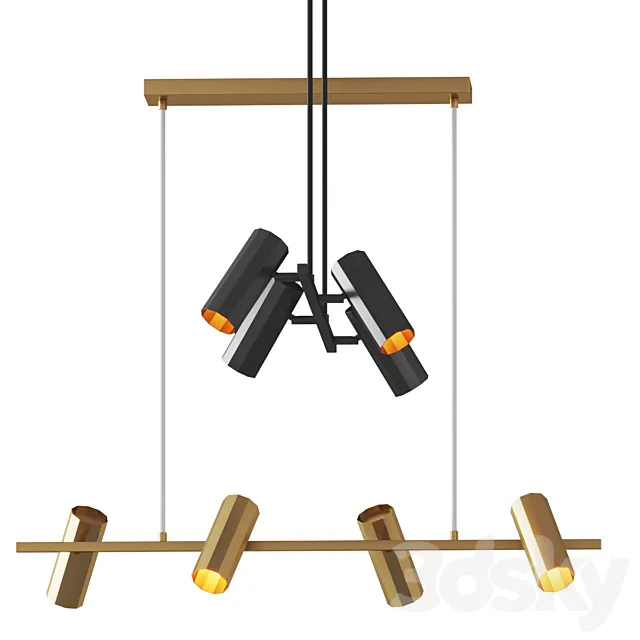 Nordlux – Alanis 4 Pendant 3D Model