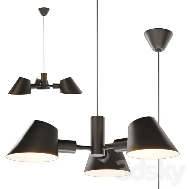 Nordlux Stay chandelier 3D Model