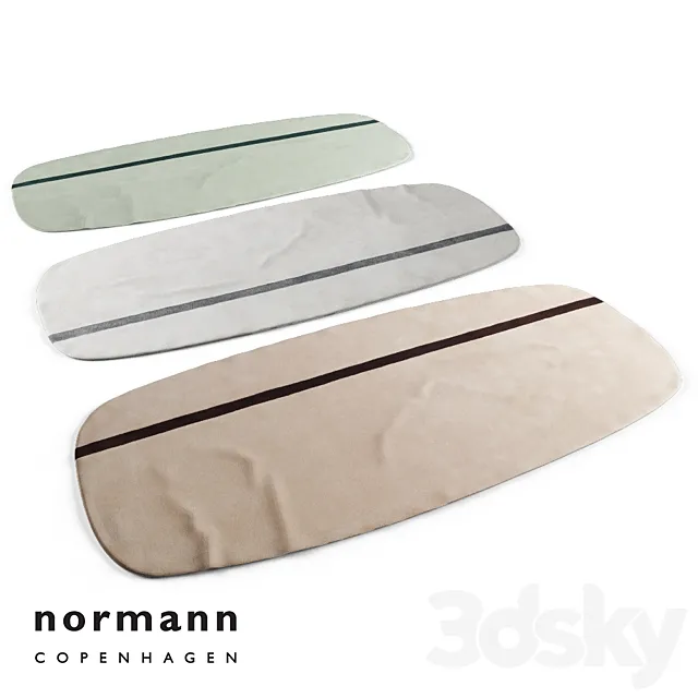 Normann Copenhagen Oona Carpet 3DModel