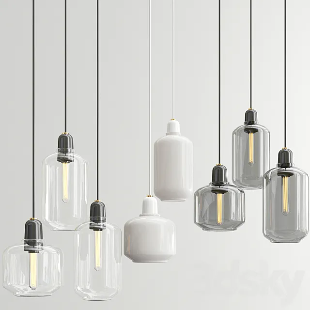 Normann Copenhagen Retro Lamp 3DModel