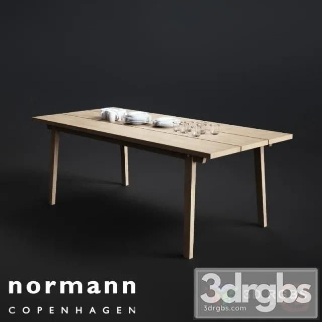 Normann Copenhagen Slice 3D Model Free