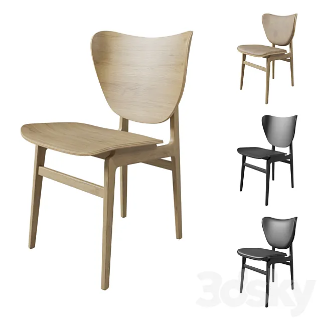 Norr11 Elephant Dining Chair 3D Model