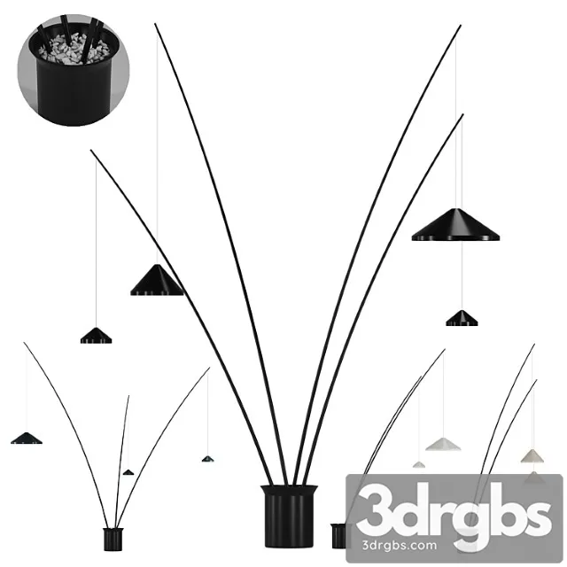 North Floor Lamp By Vibia 3D Model Free