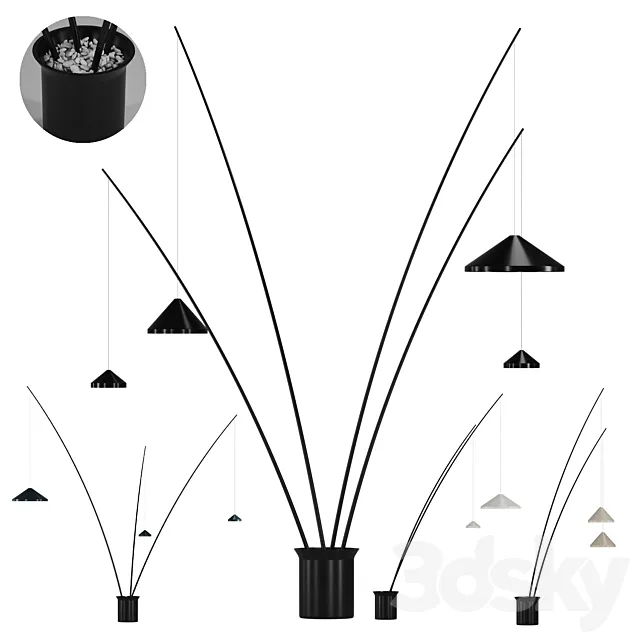 NORTH | Floor lamp By Vibia Free Download