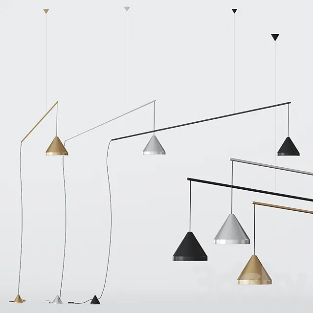 North Pendant lamp by Vibia 3DModel