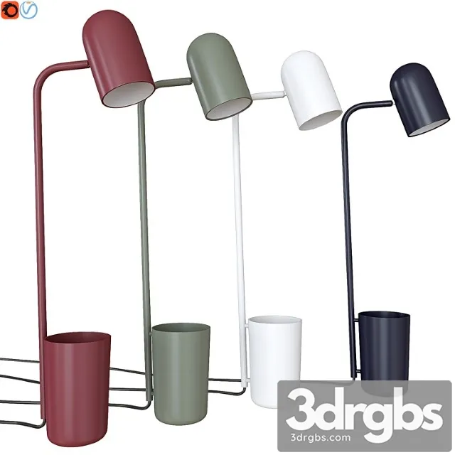 Northern buddy table lamp 3D Model Free