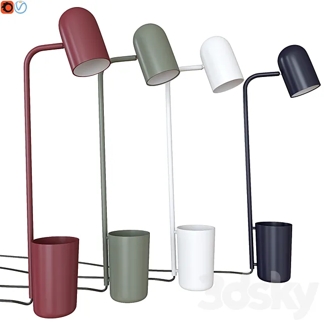 Northern buddy table lamp 3D Model