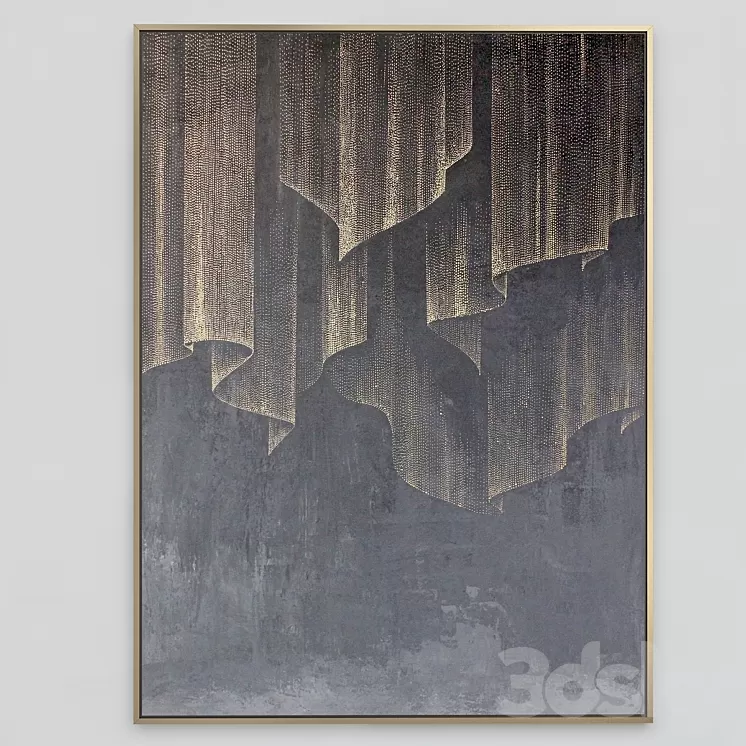 Northern Lights Frames 3D Model