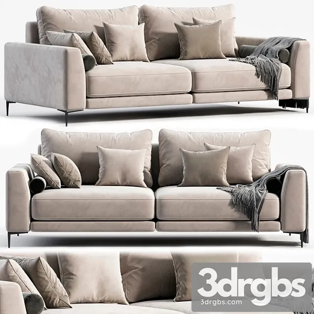 Norton Sofa 1 3D Model Free