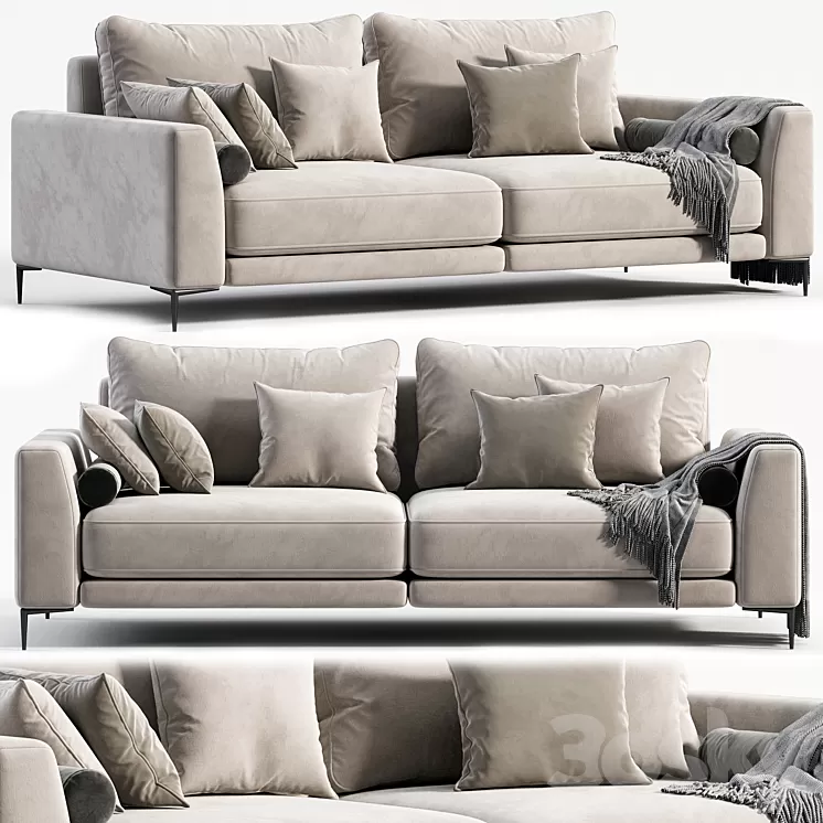Norton sofa 3D Model Free