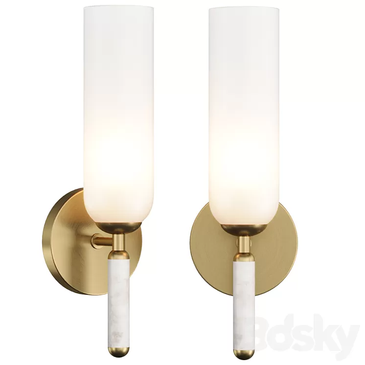 Norwalk Sconce Arteriors 3D Model