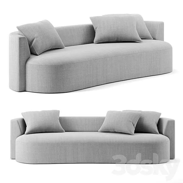 Nos Sofa by Christophe Delcourt for Collection Particuliere 3DModel