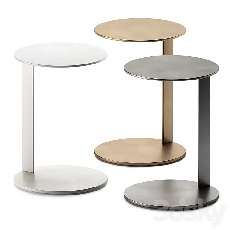 Note Modern Side Table | blu dot 3D Model Free