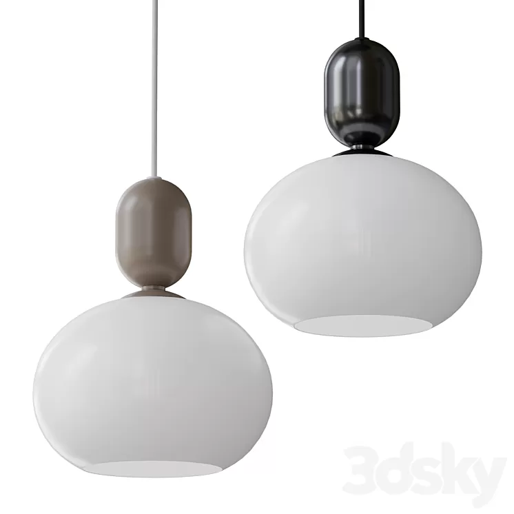Notti 20 Pendant Light 3D Model Free Download