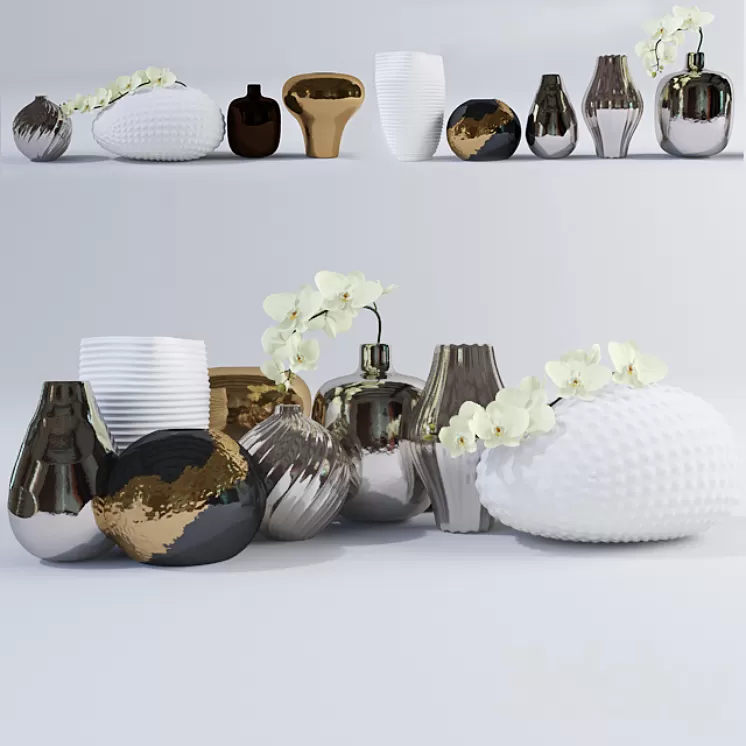 Nouveau Vases