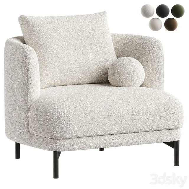 NOVA Armchair 3D Model