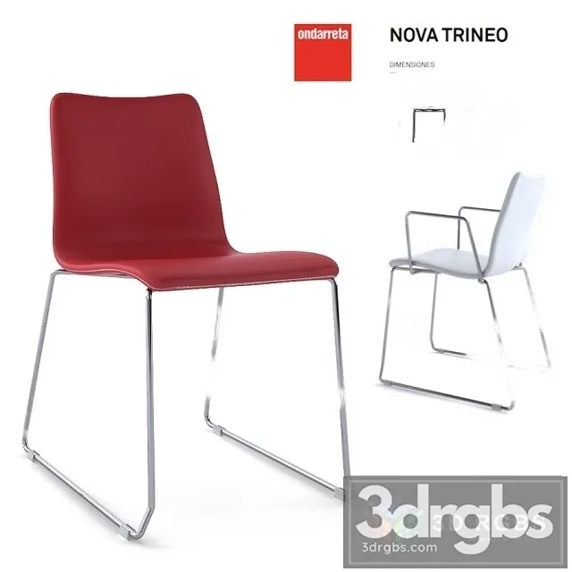 Nova Trineo Ondarreta Chair 3D Model Free
