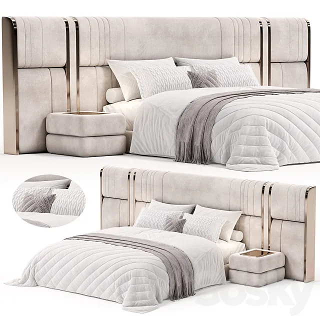 Nova XL bed by HESSENTIA Free Download