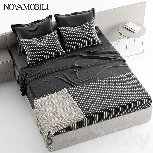 NOVAMOBILI LINE BED 3DModel