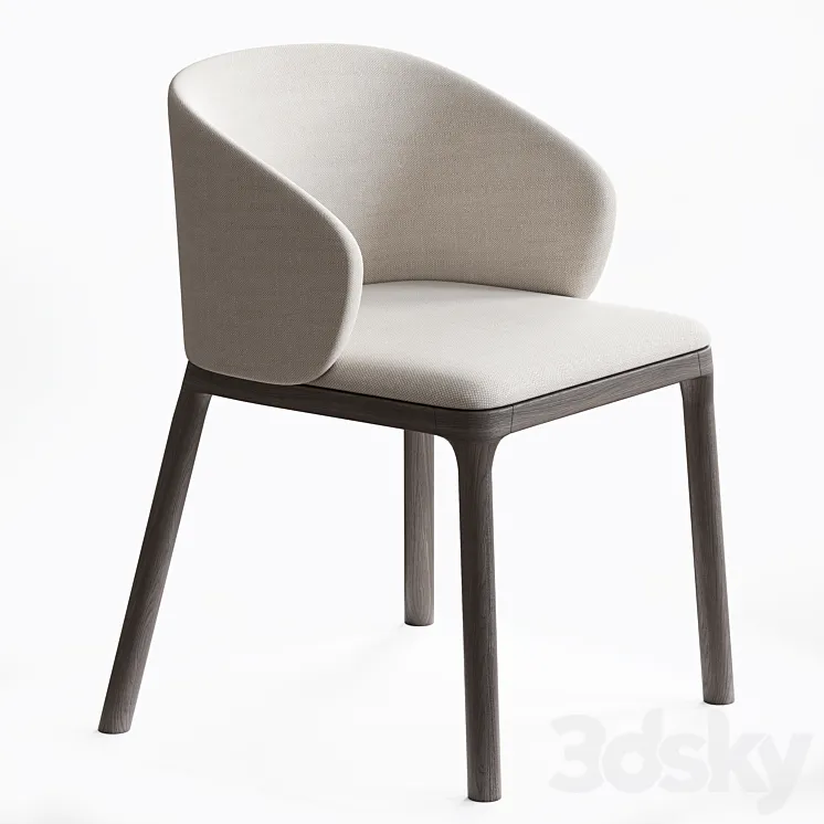 Novamobili Navy Tub Chair 3D Model Free Download
