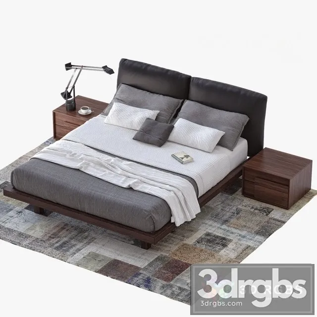 Novamobili Nido Bed 3D Model Free