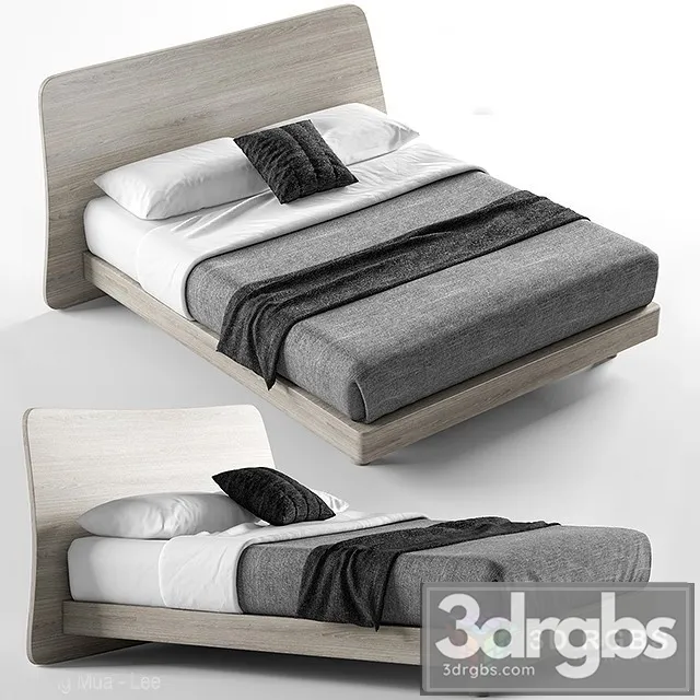 Novamobili Sheet Bed 3D Model Free